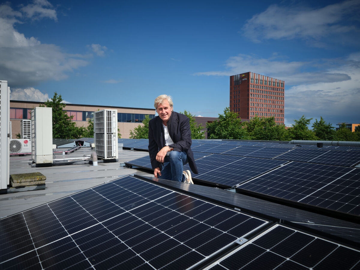 Zonnepanelen installatie door HETTA energie bij GCC Creatieve Makers