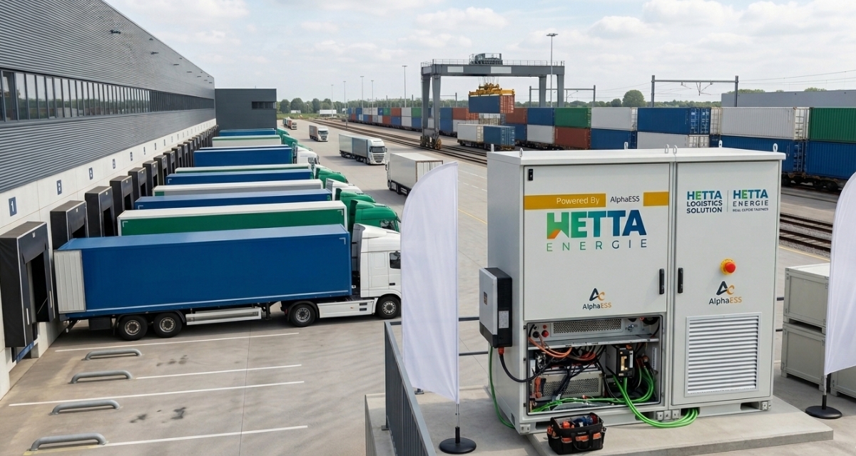 energieopslag voor logistiek
